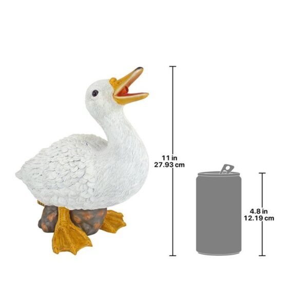 Design Toscano QM2855000 10 1/2 Inch Darnell the Duck Spitter