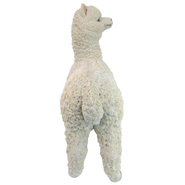 Design Toscano QM2860900 14 Inch Medium Alpaca Garden Statues