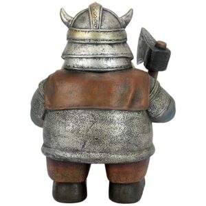 Design Toscano QM2932200 10 Inch Viking Gnome