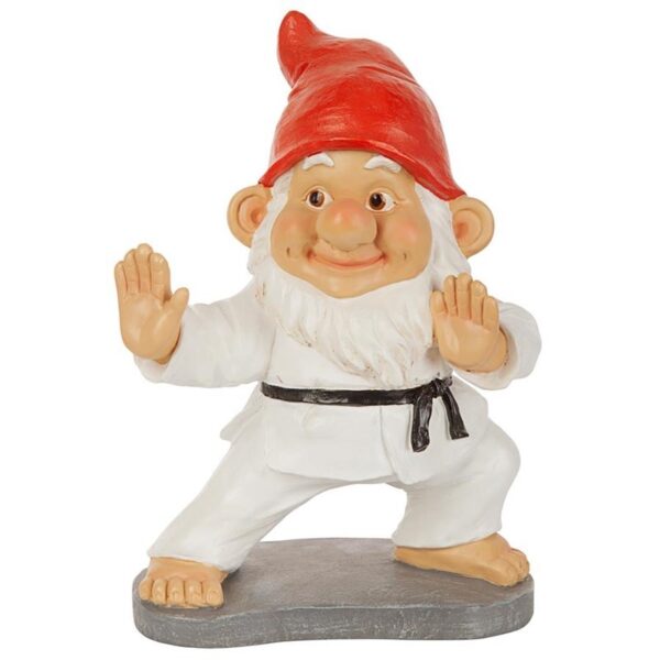 Design Toscano QM7511103 8 Inch Karate Kobi Martial Arts Garden Gnome