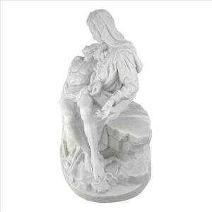 Design Toscano QS227254 17 Inch Pieta Bonded Marble Statue