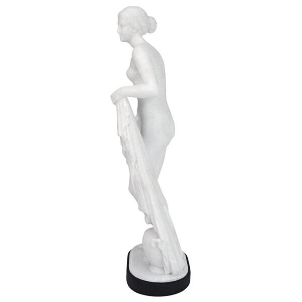 Design Toscano QS229245 4 1/2 Inch Aphrodite of Knidos Bonded Marble Statue