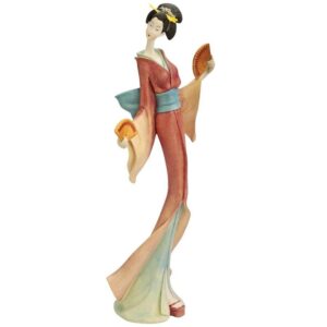 Design Toscano QS232176 7 Inch Oyuki Geisha Statue