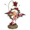 Design Toscano QS232882 7 1/2 Inch Radiant Rose Dangling Fairy Statue