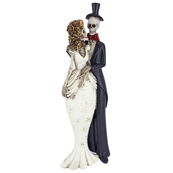 Design Toscano QS23564 3 1/2 Inch Day of The Dead Skelton Bride and Groom