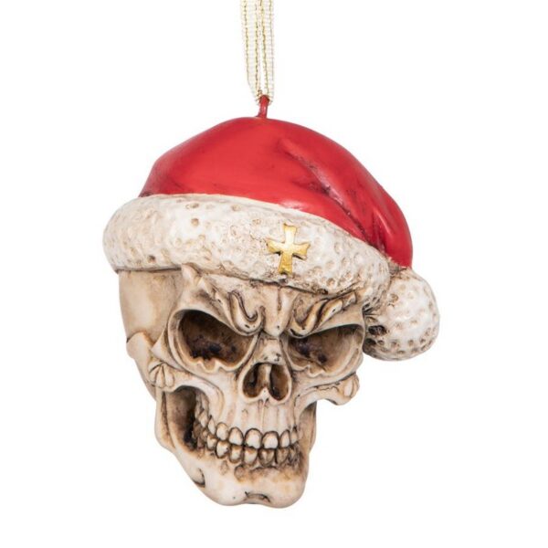 Design Toscano QS23709 2 1/2 Inch Skelly Claus II Holiday Skeleton Ornament