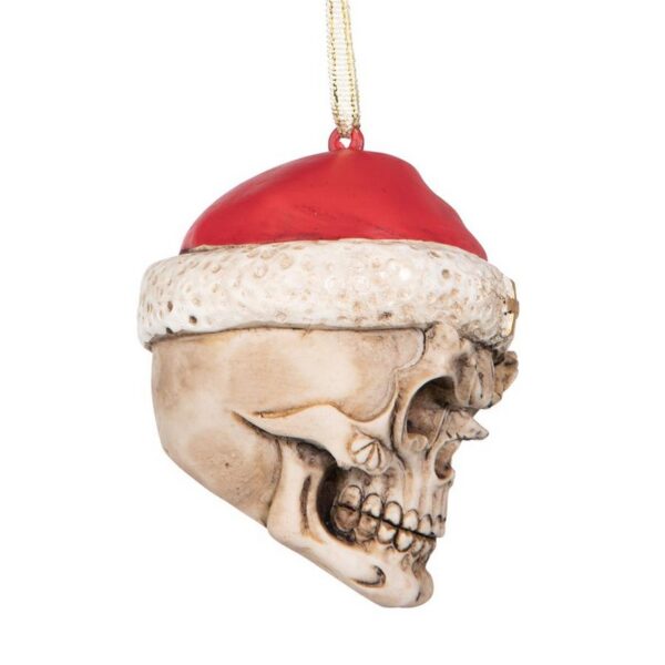 Design Toscano QS23709 2 1/2 Inch Skelly Claus II Holiday Skeleton Ornament