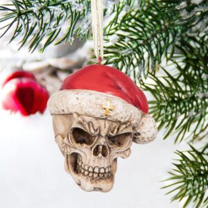 Design Toscano QS23709 2 1/2 Inch Skelly Claus II Holiday Skeleton Ornament