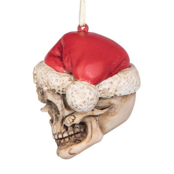 Design Toscano QS23709 2 1/2 Inch Skelly Claus II Holiday Skeleton Ornament