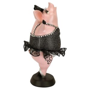 Design Toscano QS2814 5 Inch Hog Heaven Twinkle Toe Pig Statue