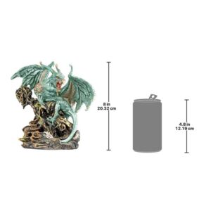 Design Toscano QS291684 8 Inch Scylla the Dragon from the Depths