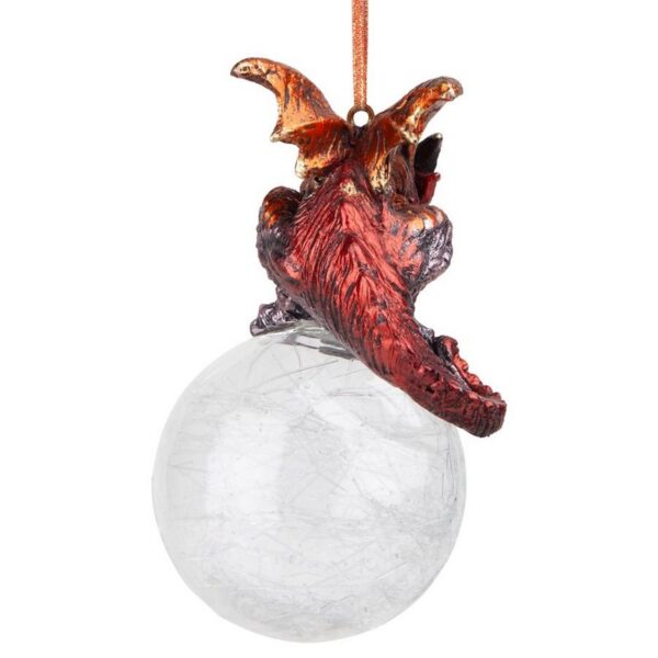 Design Toscano QS293582 2 Inch The Pensive Percher Dragon 2018 Collectible Holiday Ornament