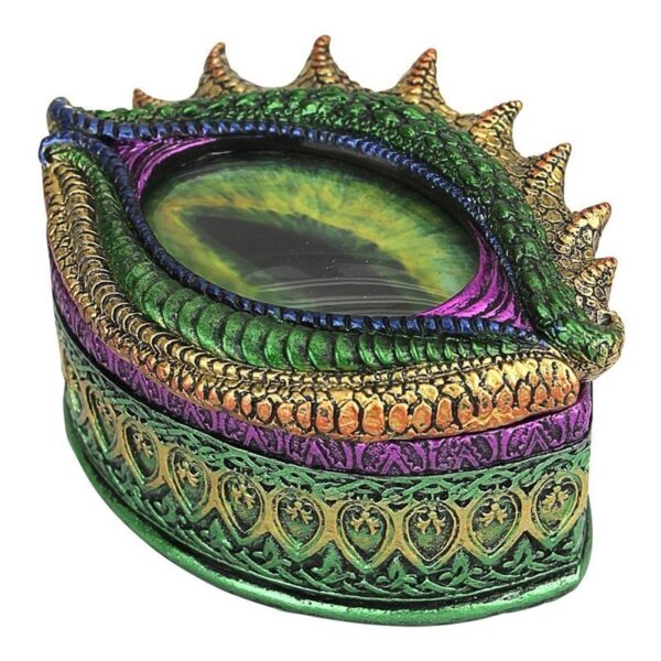 Design Toscano QS293744 4 Inch Eye of the Evil Dragon Box