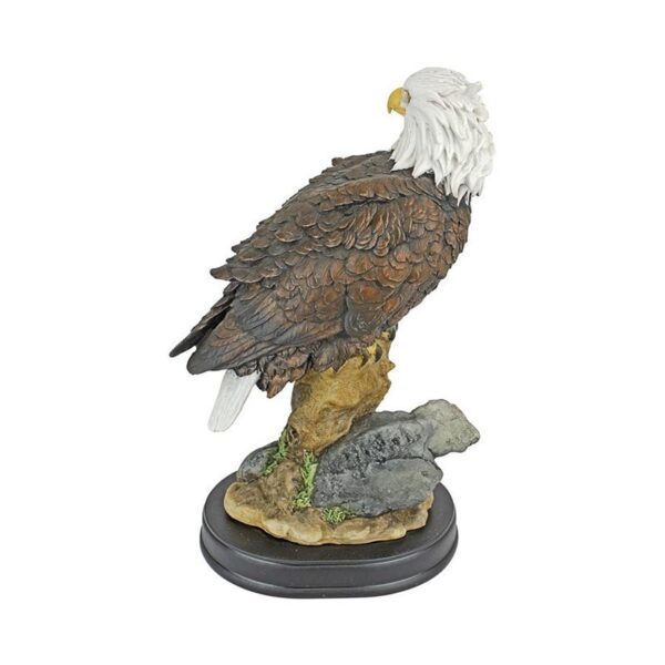 Design Toscano QS316 5 1/2 Inch Noble Bald Eagle Statues, Medium