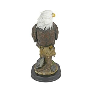 Design Toscano QS316 5 1/2 Inch Noble Bald Eagle Statues, Medium