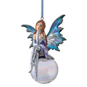 Design Toscano QS32760 4 1/2 Inch The Snow Fairy Goddess Holiday Ornament