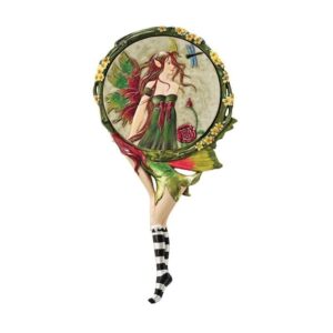 Design Toscano QS329053 5 1/2 Inch Lochloy House Fairy Hand Mirror