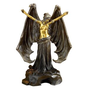 Design Toscano QS34759 9 1/2 Inch Mistress of the Night Dark Angel Statue