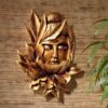 Design Toscano QS348192 8 1/2 Inch Buddha Lotus Wall Plaque