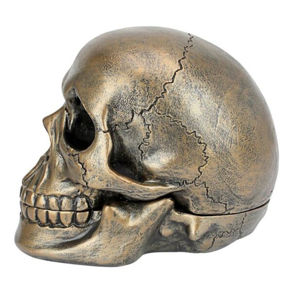 Design Toscano QS3917 5 Inch Memento Mori Skull Clock