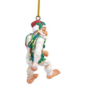 Design Toscano QS583084 2 Inch Bigfoot The Abominable Snowman Yeti Holiday Ornament