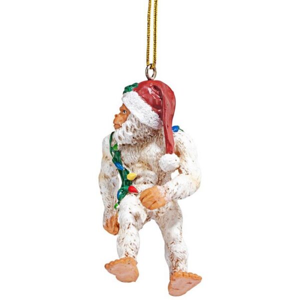 Design Toscano QS583084 2 Inch Bigfoot The Abominable Snowman Yeti Holiday Ornament