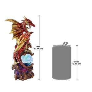 Design Toscano QS90290 4 Inch Dragon Defender of Life Source Orb