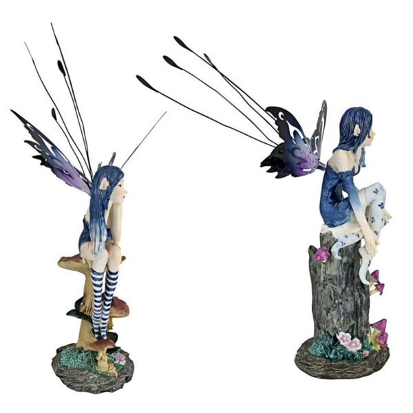 Design Toscano QS9232725 8 Inch Pepperwand Fairies, Set of 2