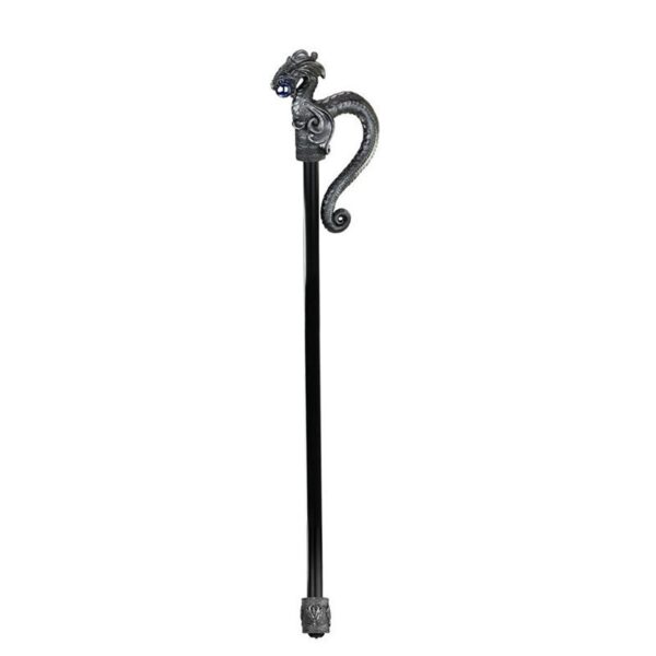 Design Toscano QS92690 Dragonsthorne 6 1/2 Inch Rampant Rogue Dragon Walking Stick