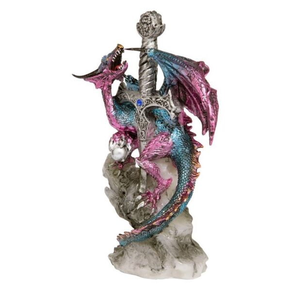 Design Toscano QS92707 5 Inch Dragon Blade Statue