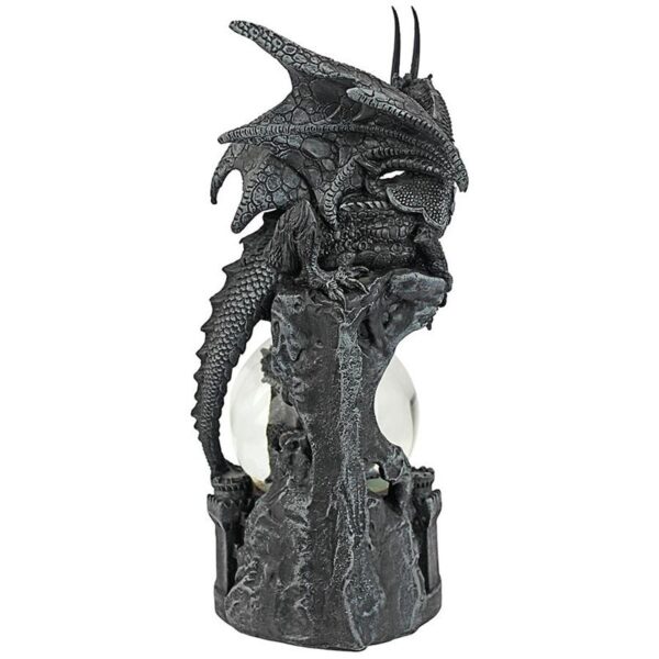 Design Toscano QS937041 3 1/2 Inch Dragons of Castle Malahide Water Globe