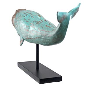 Design Toscano SD1120725 30 1/2 Inch Folk Art Whale Statue