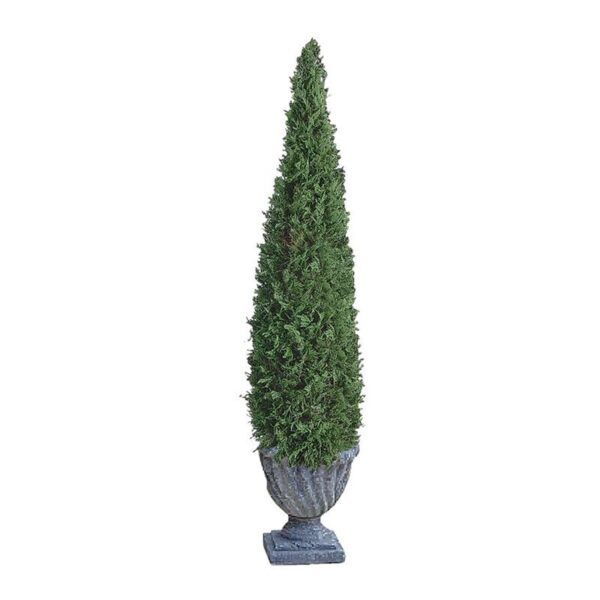 Design Toscano SE11158 12 Inch Cone Evergreen Topiary