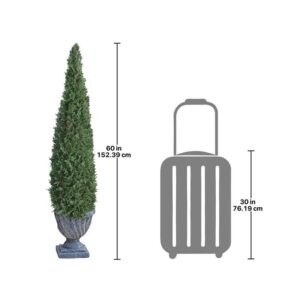 Design Toscano SE11158 12 Inch Cone Evergreen Topiary