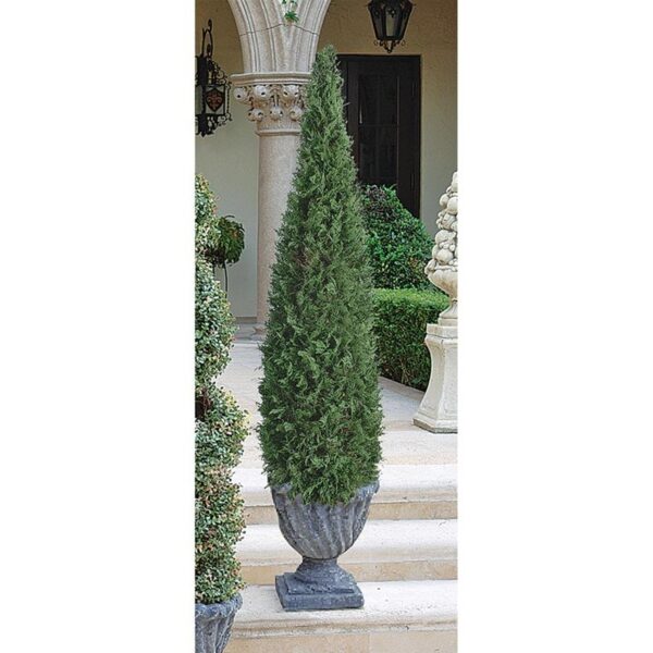 Design Toscano SE11158 12 Inch Cone Evergreen Topiary