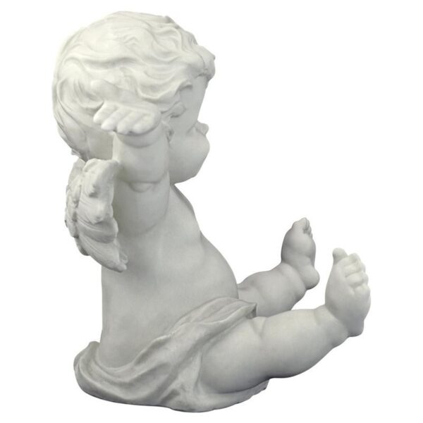 Design Toscano SH3042209 10 Inch Topsy Cherub Statue