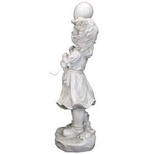 Design Toscano SH381029 7 Inch Jessie and Her Balloon Statue