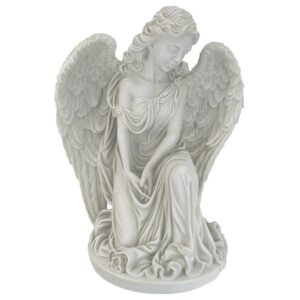 Design Toscano SH7210 15 Inch Quiet Countenance Praying Angel Statue