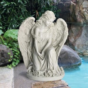 Design Toscano SH7210 15 Inch Quiet Countenance Praying Angel Statue