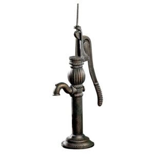 Design Toscano SP1122 5 1/2 Inch Cast Iron Cottage Water Pump