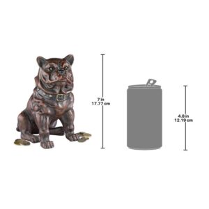 Design Toscano SP1347 8 1/2 Inch Boss the Bulldog Bank