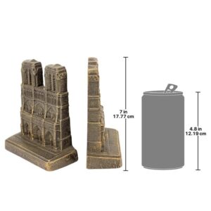 Design Toscano SP1387 6 Inch Notre Dame Bookends