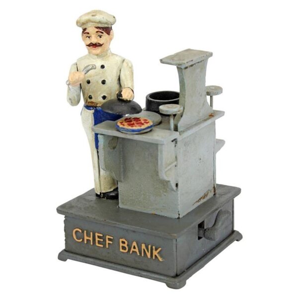 Design Toscano SP2399 5 Inch Chef Bank