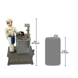 Design Toscano SP2399 5 Inch Chef Bank