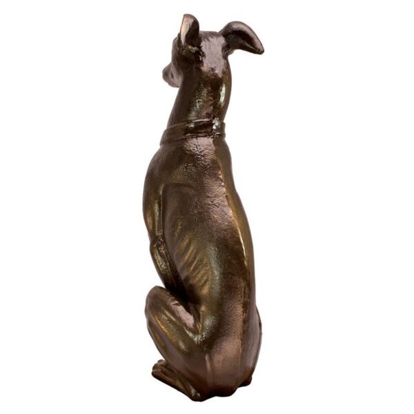 Design Toscano SP2501 9 1/2 Inch Greyhound Sentinel Cast Iron Statue