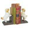 Design Toscano SP2526 4 Inch Cavalier King Charles Iron Bookend Set