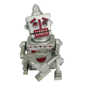 Design Toscano SP2809 4 1/2 Inch Robert The Robot Bank