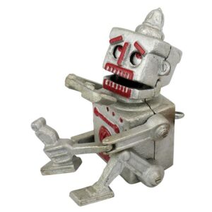 Design Toscano SP2809 4 1/2 Inch Robert The Robot Bank