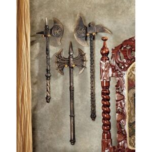 Design Toscano SP91348 5 Inch Battle Axes, Set of 3