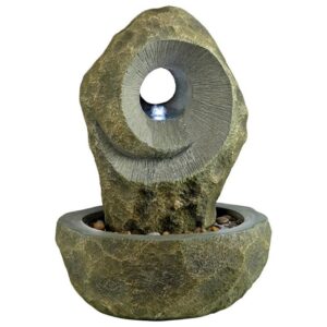 Design Toscano SS12468 22 1/2 Inch Kandinsky Spiral Garden Fountain